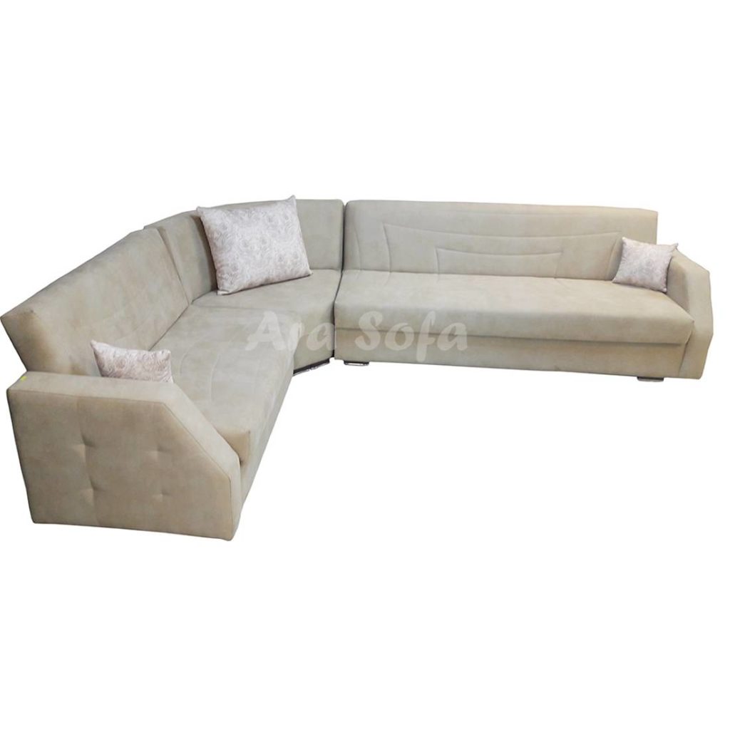 مبل ال تختخوابشو راحتی کاناپه ای مدرن شیک L24