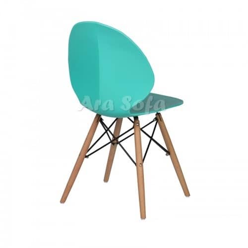 آشپزخانه آرا سوفا 15 مبل تختخواب شو صندلی ناهارخوری H61 آراسوفا با پایه های چوب راش و نشیمن صندلی از جنس پلاستیک فشرده می باشد.