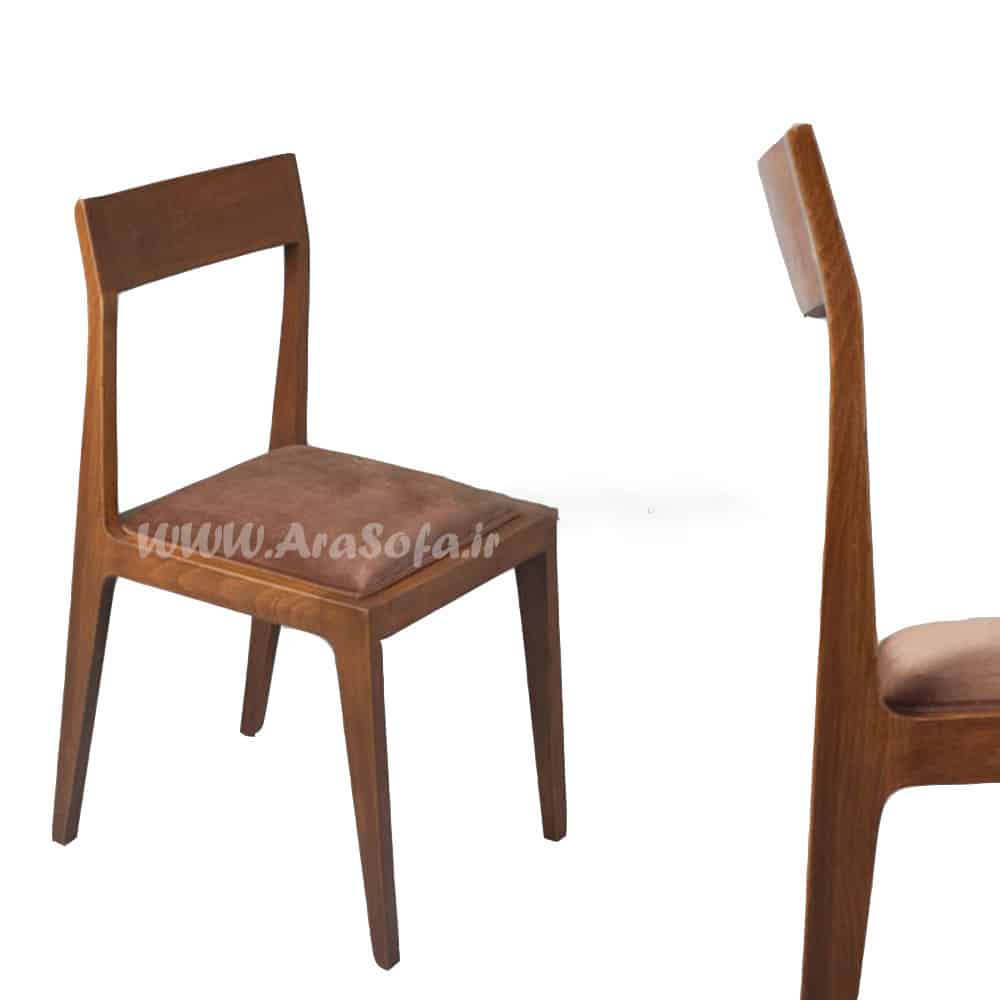 صندلی چوبی فلزی مدل HCH1 - مبل آرا