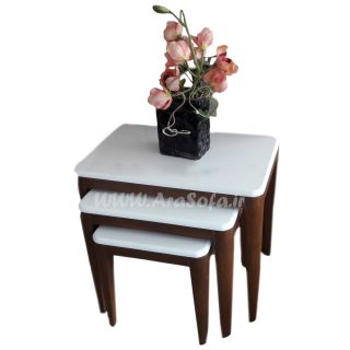 عسلی چوب راش آرا سوفا مدل M30A
