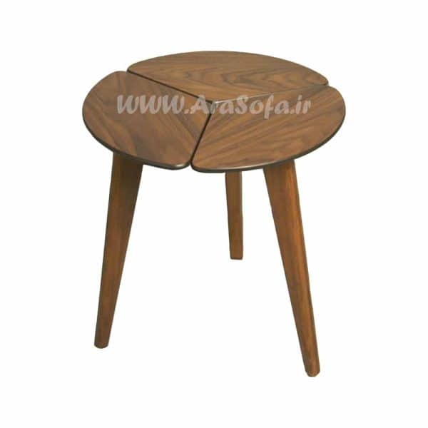 میز عسلی چوبی پازلی مدل MP53A - مبل آرا