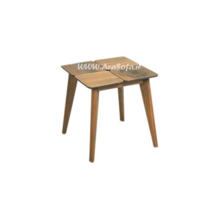 میز عسلی چوبی پازلی مدل MP50A - مبل آرا