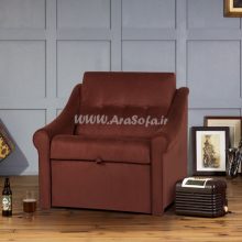 مبل تختخوابشو تک نفره مدل U13